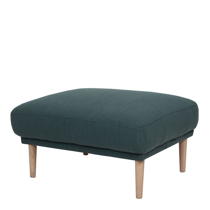 Larvik Footstool, Oak Legs - NIXO Furniture.com