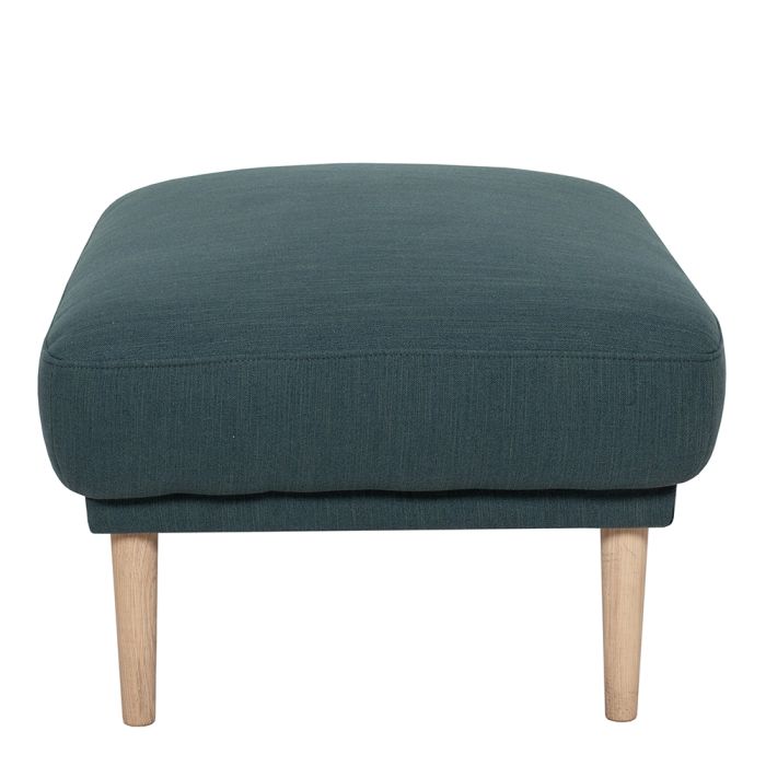 Larvik Footstool, Oak Legs - NIXO Furniture.com