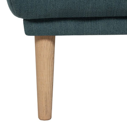Larvik Footstool, Oak Legs - NIXO Furniture.com