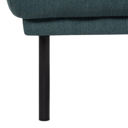Larvik Footstool, Black Legs - NIXO Furniture.com