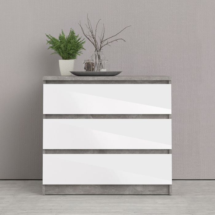 Naia Chest of 3 Drawers - NIXO Furniture.com