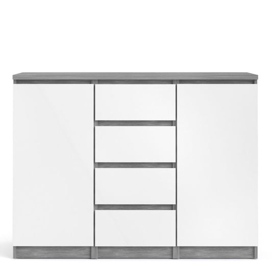 Naia Sideboard - 4 Drawers 2 Doors - NIXO Furniture.com