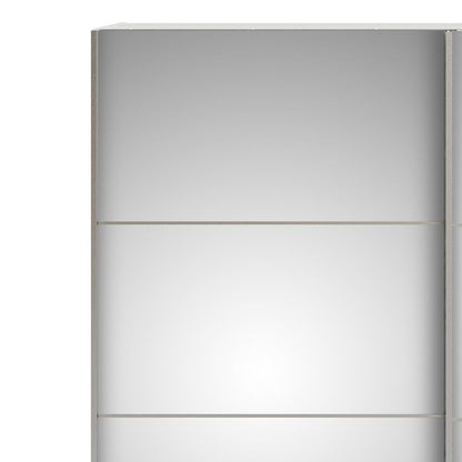 Verona Sliding Wardrobe 180cm with 2 Shelves - NIXO Furniture.com