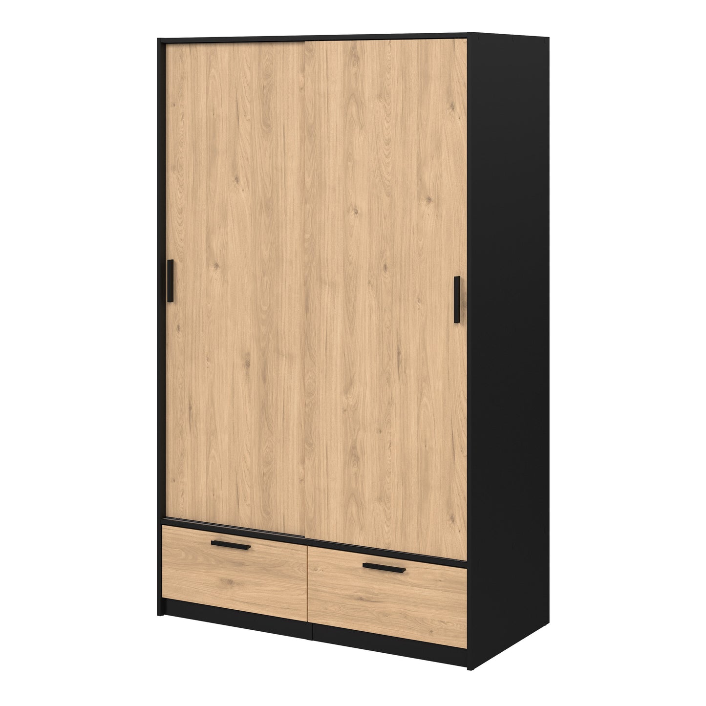 Line Wardrobe with 2 Doors 2 Drawers - NIXO Furniture.com