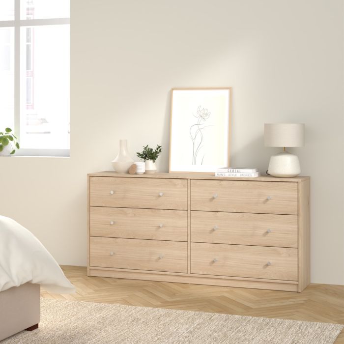 May Chest of 6 Drawers (3+3) - NIXO Furniture.com