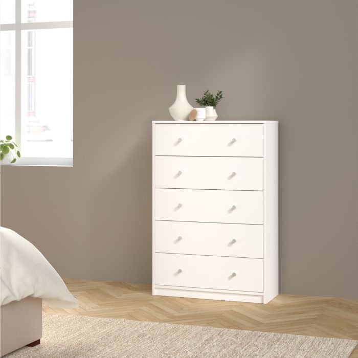 May Chest of 5 Drawers - NIXO Furniture.com