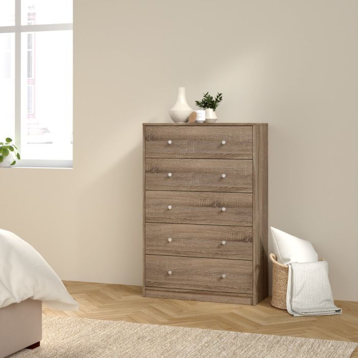 May Chest of 5 Drawers - NIXO Furniture.com