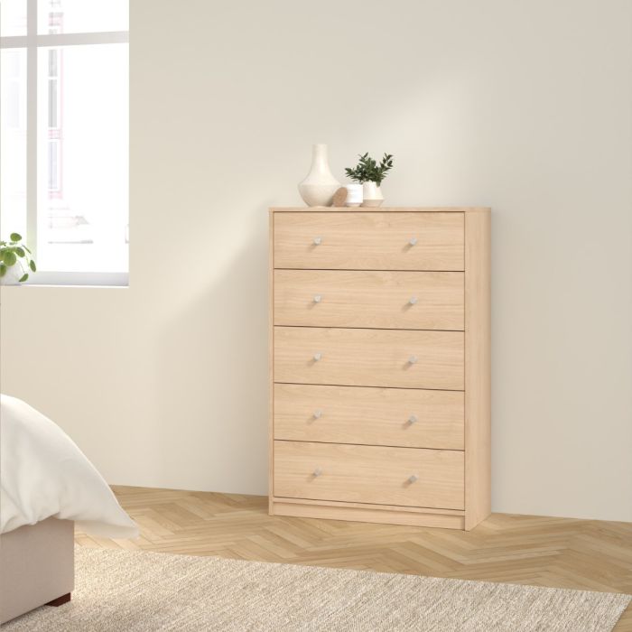 May Chest of 5 Drawers - NIXO Furniture.com