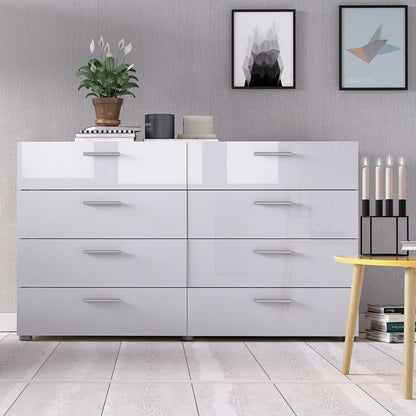 Pepe Wide Chest of 8 Drawers - NIXO Furniture.com