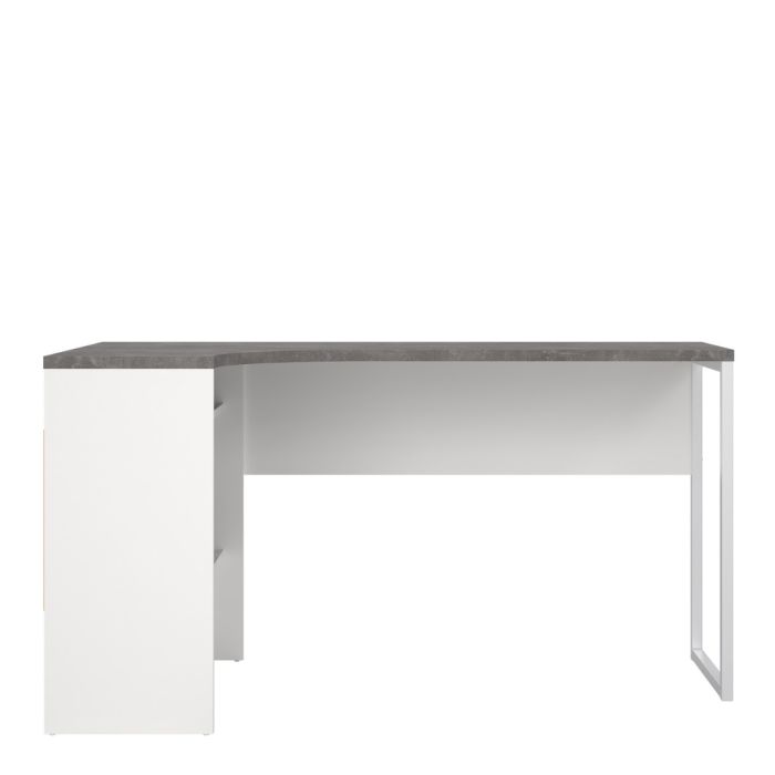 Function Plus Corner Desk 2 Drawers - NIXO Furniture.com