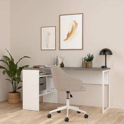 Function Plus Corner Desk 2 Drawers - NIXO Furniture.com