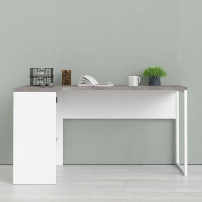 Function Plus Corner Desk 2 Drawers - NIXO Furniture.com