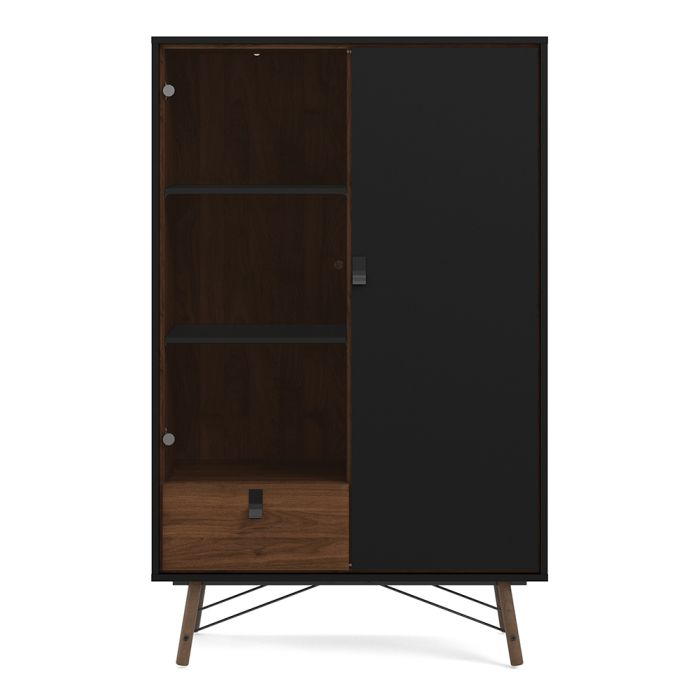 Ry China Cabinet 1 Door 1 Glass Door 1 Drawer - NIXO Furniture.com