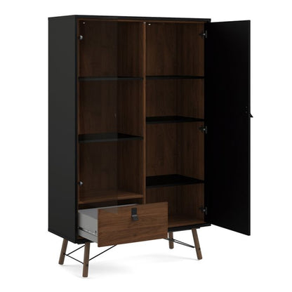 Ry China Cabinet 1 Door 1 Glass Door 1 Drawer - NIXO Furniture.com