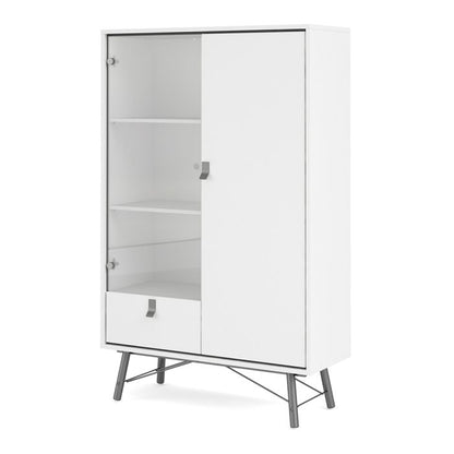 Ry China Cabinet 1 Door 1 Glass Door 1 Drawer - NIXO Furniture.com