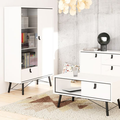 Ry China Cabinet 1 Door 1 Glass Door 1 Drawer - NIXO Furniture.com