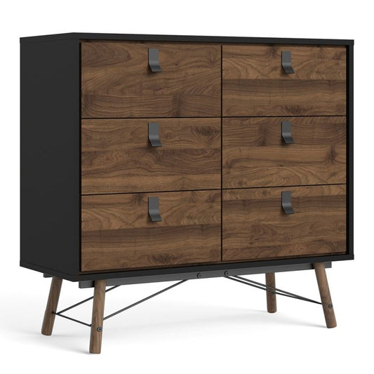 Ry Double Chest of Drawers 6 Drawers - NIXO Furniture.com