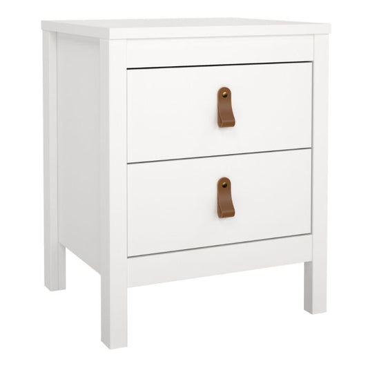 Barcelona Bedside Table 2 Drawers - NIXO Furniture.com