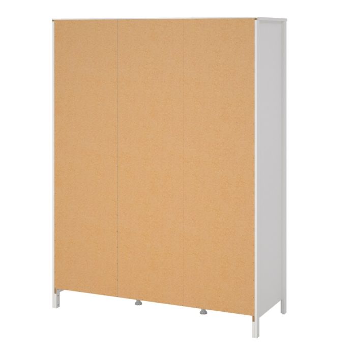 Madrid Wardrobe with 2 Doors 1 Mirror Door 2 Drawers - NIXO Furniture.com