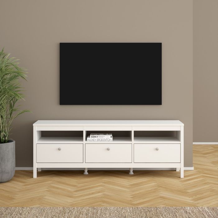 Madrid TV Unit 3 Drawers - NIXO Furniture.com