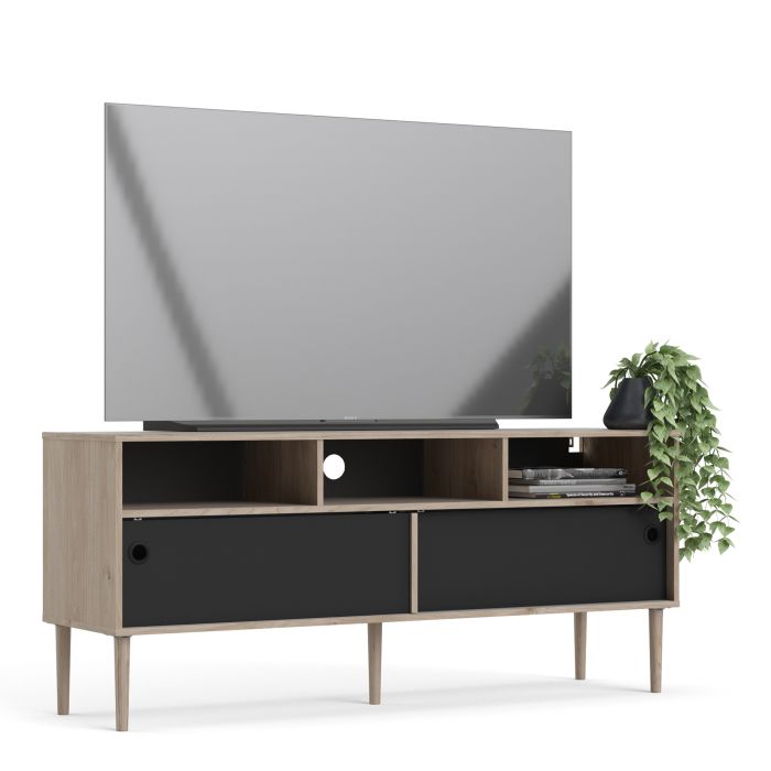 Rome TV Unit 2 Sliding Doors - NIXO Furniture.com