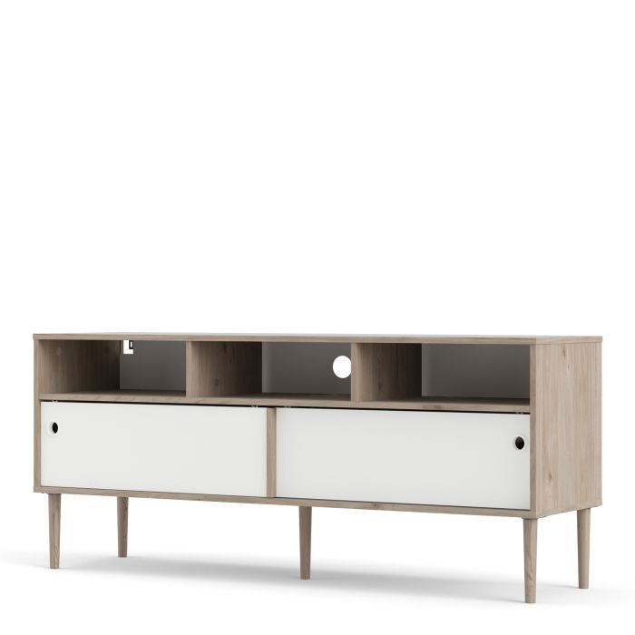 Rome TV Unit 2 Sliding Doors - NIXO Furniture.com