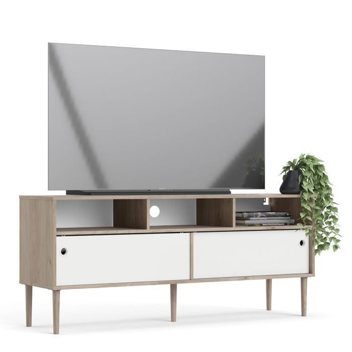 Rome TV Unit 2 Sliding Doors - NIXO Furniture.com