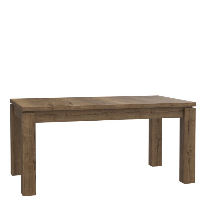 Corona Extending Dining 160-207cm Table in Tabak Oak - NIXO Furniture.com