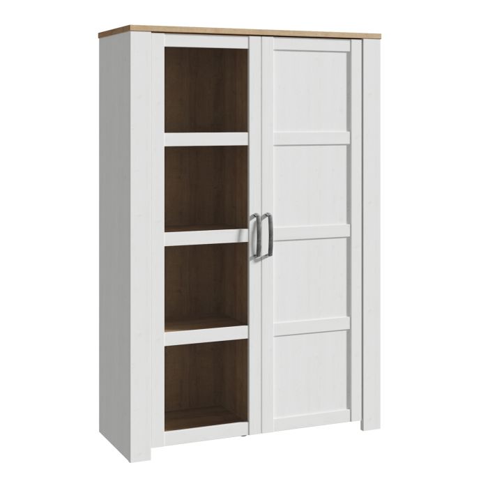 Bohol 2 Door Display Cabinet in Riviera - NIXO Furniture.com