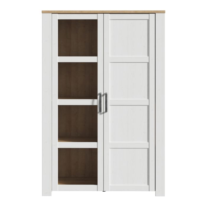 Bohol 2 Door Display Cabinet in Riviera - NIXO Furniture.com