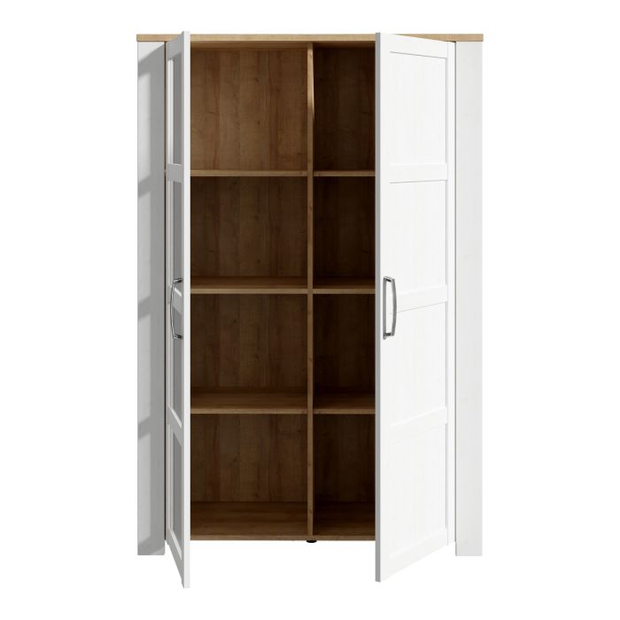 Bohol 2 Door Display Cabinet in Riviera - NIXO Furniture.com