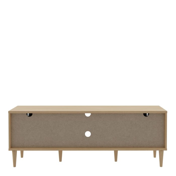 Calasetta 2 Door 1 Shelf TV Unit in Rattan - NIXO Furniture.com