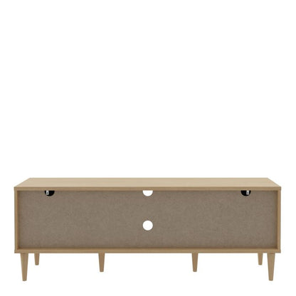 Calasetta 2 Door 1 Shelf TV Unit in Rattan - NIXO Furniture.com