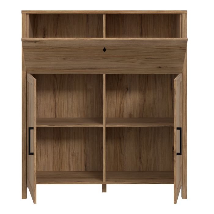 Malte Brun Bar Chest in Waterford Oak - NIXO Furniture.com