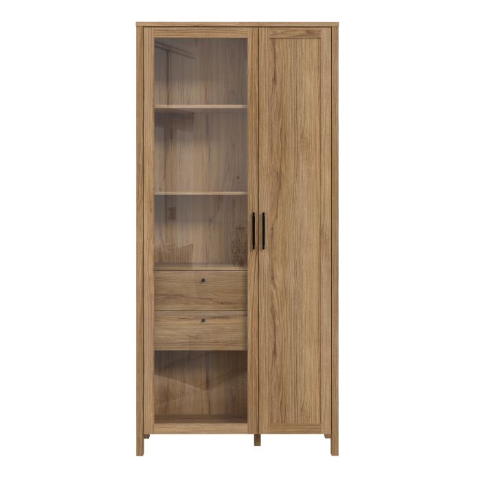 Malte Brun Display Cabinet in Waterford Oak - NIXO Furniture.com