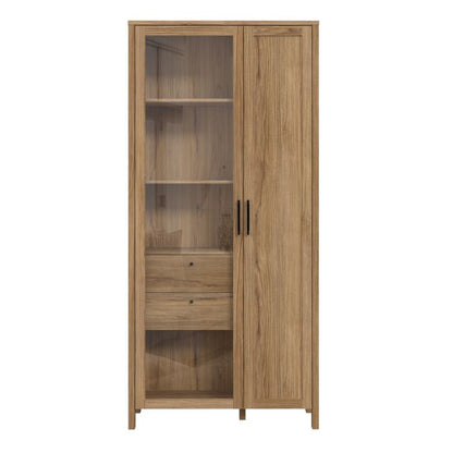 Malte Brun Display Cabinet in Waterford Oak - NIXO Furniture.com