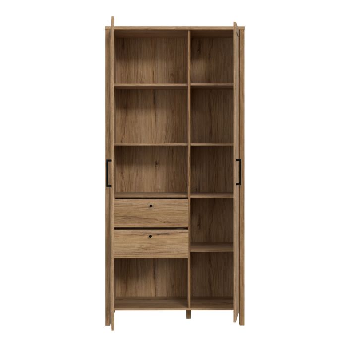 Malte Brun Display Cabinet in Waterford Oak - NIXO Furniture.com