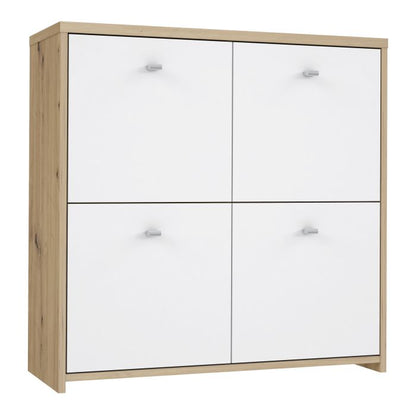 Best Chest Storage Cabinet with 4 Doors - NIXO Furniture.com