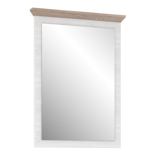 Illopa Mirror in Oak Nelson/Snowy Oak - NIXO Furniture.com